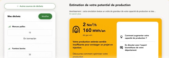 Aperçu du simulateur Esti'métha